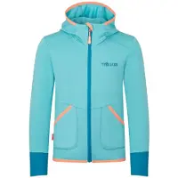 TROLLKIDS - Girl's Saltfjord Jacket - Trainingsjack 122, turkoois