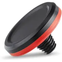 Leica 19671 Soft release button, aluminium, zwart geanodiseerde afwerking