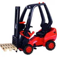 BIG - Speelgoedvoertuig - Linde Heftruck