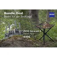 Zeiss Secacam 3 wildcamera 4-pack