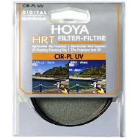Hoya HRT Polarisatiefilter en UV-Coating 72mm