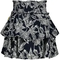 Vingino strokenrok donkerblauw Meisjes Viscose All over print - maat 164