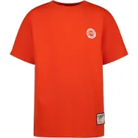 Vingino T-shirt met backprint rood Jongens Katoen Ronde hals Backprint - maat 140