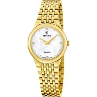 Festina Analoog horloge goud