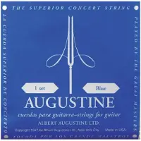 Augustine Snarenset klassieke gitaar - AU-CLBU - Blue - Regular trebles - High tension basses