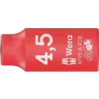 Wera 8790 A VDE 05005929001 VDE-dopsleutelinzet Geïsoleerd 1/4 (6.3 mm)