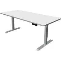 Kerkmann Zit sta bureau Move-3 premium wit 180x80cm