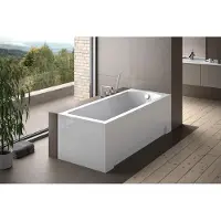 Badland SHEA ligbad 150 x 70 cm wit