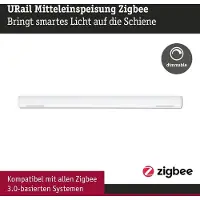 Paulmann 95667 230V-railsysteemcomponenten Middenvoeding Chroom (mat)