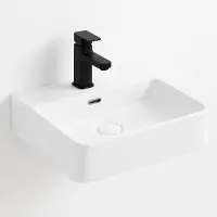 Linea Uno Skruv 50 - Glans wit - Waskom
