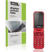 Dipos – 4x Matte Beschermfolie geschikt voor Panasonic KX-TF600 | Krasbestendige & antireflecterende Screenprotector Ultra-Thin