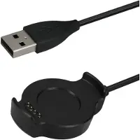 Kwmobile USB-oplaadkabel geschikt voor Huawei Watch 2 kabel - Laadkabel voor smartwatch - in zwart