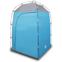 vidaXL Douchetent waterdicht blauw