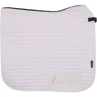 LeMieux Zadeldek Cotton Dressage Square Wit