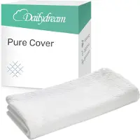 Nivion - Topper hoes - Pure - 160x200x5cm - wasbaar - antislip - OEKO-TEX