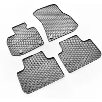 Rigum Rubber automatten voor de BMW X3 (G45) en BMW X3e (G45) PHEV (2025-heden) - Rubber - 4-delig - Complete set
