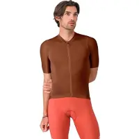 Castelli - Espresso 2 Jersey - Fietsshirt S, bruin