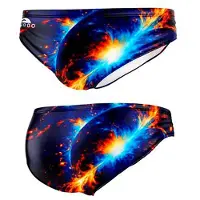 Turbo Galaxy Fire Swimming Brief Veelkleurig 7-8 Years Jongen