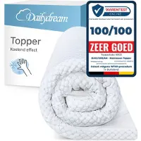 Nivion - Topper - Matrastopper - 140x200cm - Memory Foam - 3,5cm dik - Model Cool Touch S - traagschuim
