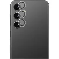 Rosso Camera Frame Protector Geschikt voor Samsung Galaxy S24 - Case Friendly - 9H Tempered Glass voor Cameralens - Gemakkelijke Installatie met Tray - Transparant