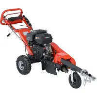 YATO Professionele Benzine Stronkenfrees – Boomstrkopfrees met 13 PK Loncin G420F Motor – 300 mm Freesschijf (8 Tanden) – Wortelfrees / Stobbefrees 113 kg