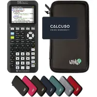 Texas Instruments TI-84 Plus Ce -T Python Edition incl. WYNGS Beschermhoes Zwart - Grafische Rekenmachine - Basis Pakket
