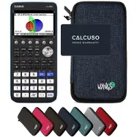 Casio fx-CG50 incl. WYNGS Beschermhoes Blauw & 5 Jaar Garantie - Grafische Rekenmachine