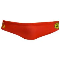 Turbo Cccp Swimming Brief Rood 5-6 Years Jongen