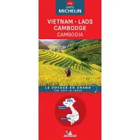 Michelin Carte Vietnam, Laos, Cambodge