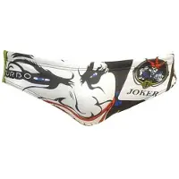 Turbo New Jocker Swimming Brief Zwart,Grijs 7-8 Years Jongen