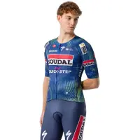 Castelli Aero Race 8s Soudal Quick-step 2026 Korte Mouw Wielertrui