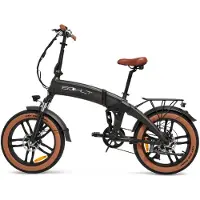 Bohlt F20 - Elektrische Vouwfiets - Fatbike 250W Motor - Max 55 km radius - 7 Versnellingen - Zwart