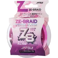 Jatsui Eging Pro Ze Z8 Gevlochten Vislijn 150 M Roze 0.160 mm