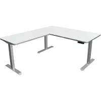 Kerkmann Zit sta wit hoekbureau Move-3 premium 160x180cm