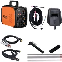 Kibani Lasapparaat TIG-200S incl. 20 Wolfraamelektroden - TIG & MMA Lasapparaat tot 4.0 mm - IGBT-Inverter-Technologie - Compact en Lichtgewicht - Elektrisch Lasapparaat 220V - RVS / Elektrode Lassen