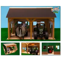 Kids Globe Landbouwloods Hout Voor 2 Traktoren Multi multi Hout Speelfigurenset