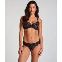 Hunkemoller String 'Daisy' zwart