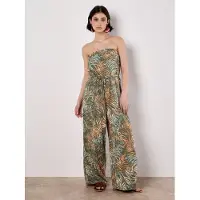 Apricot Jumpsuit kaki / mintgroen / oranje / abrikoos