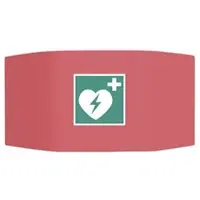 Eichner Defibrillator-opzetstuk, voor brandblusserkast help, B 434 x D 225 x H 196 mm, rood