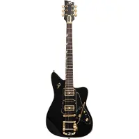 Duesenberg Paloma Custom Black elektrische gitaar met koffer