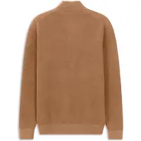 Bugatti Gebreid vest taupe
