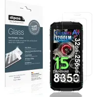 Dipos – 2x Pantserfolie geschikt voor DOOGEE Fire 3 Max | 9H Screenprotector