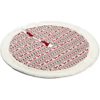 Peha Kerstboomkleed | | Ø 90 cm (Wit/Rood)
