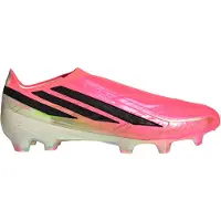 Adidas F50 Hyperfast Elite Veterloze Gras Voetbalschoenen (FG) Felroze Zwart Goud Wit