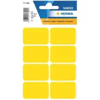 Herma Multipurpose-etiketten, 25 x 40 mm, geel, permanent hechtend, om met de hand te - 20 stuks
