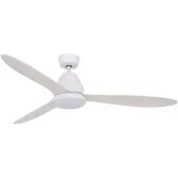 Beacon Plafondventilator hout met lamp Whitehaven Ø 143cm IP55