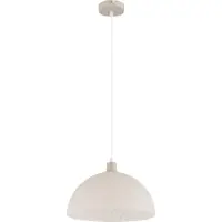 Globo Enkele Hanglamp Selma Zand Bruin