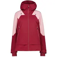 CMP - Women's Jacket Fix Hood Twill - Ski-jas 48, rood