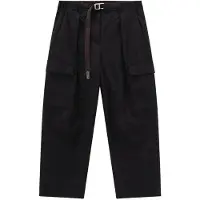 CMP - Women's Long Pant with Belt - Vrijetijdsbroek XL, zwart
