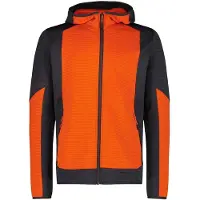 CMP - Jacket with Fix Hood - Fleecevest 52, rood